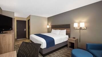 Room, 1 Queen Bed, Accessible, Non Smoking (Mobility Accessible Room) | Premium bedding, blackout drapes, free cribs/infant beds, free WiFi