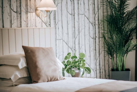 标准双床房 | 办公桌、熨斗/熨衣板、免费 WiFi、床单. Flackley Ash乡间房屋酒店