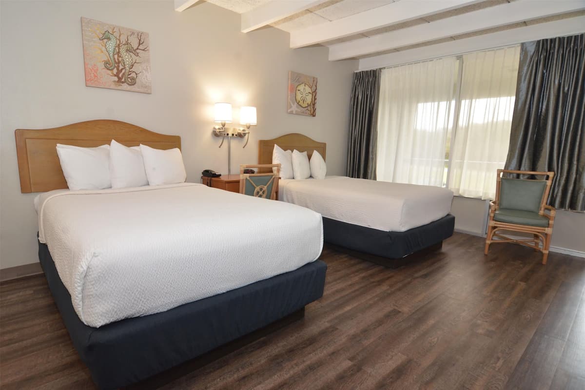 Room, 2 Double Beds, Non Smoking (2nd Floor) | Desk, rollaway beds, free WiFi, bed sheets