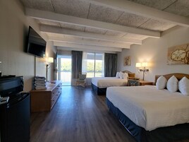 Room, 2 Double Beds, Non Smoking (2nd Floor) | Desk, rollaway beds, free WiFi, bed sheets