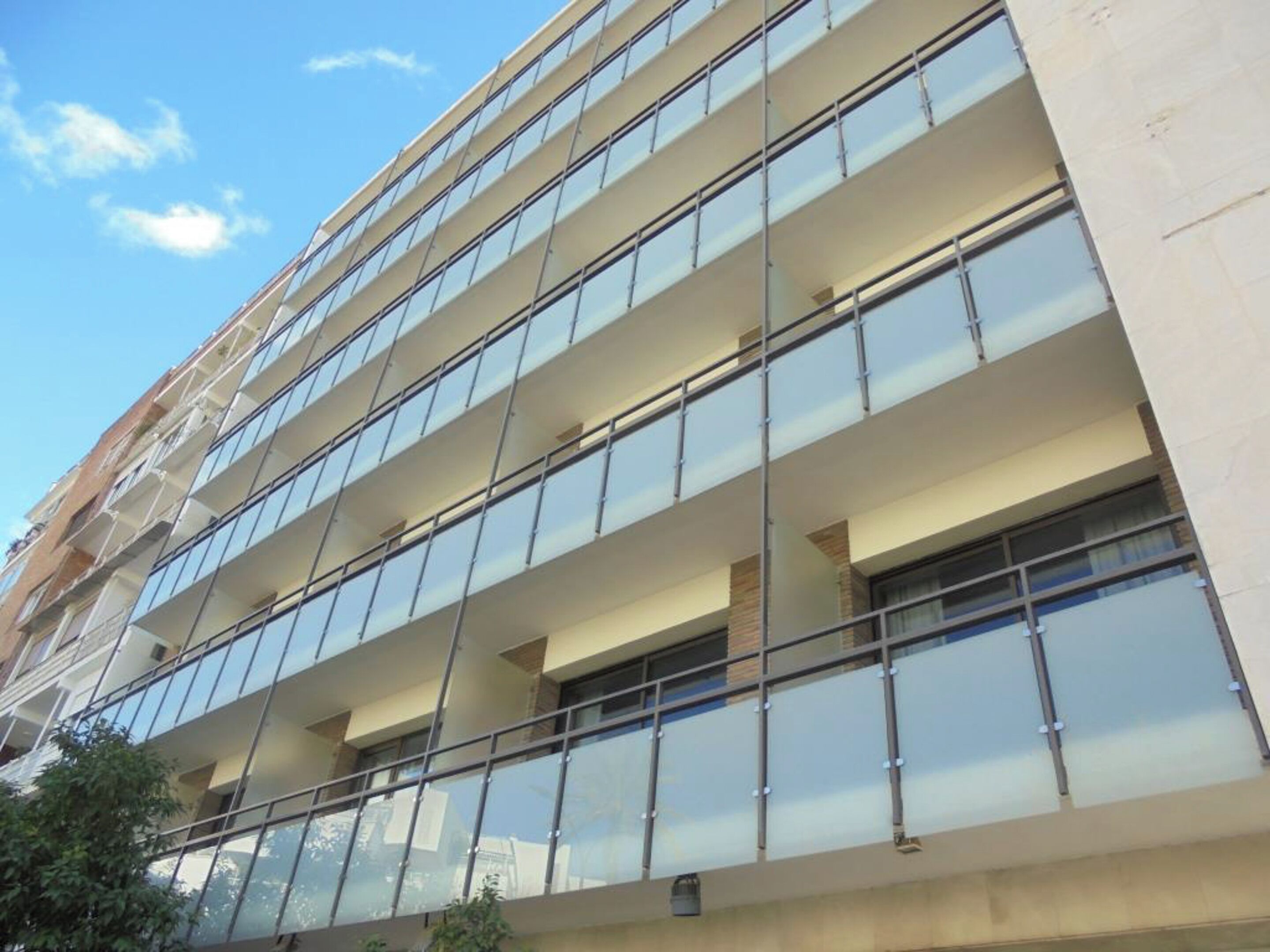 Voorkant van accommodatie