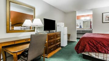 Desk, iron/ironing board, rollaway beds, free WiFi