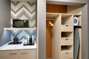 50-inch flat-screen TV with satellite channels, TV