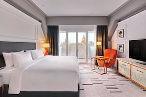 Premium bedding, pillowtop beds, in-room safe, desk