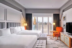 Family Room, 2 Double Beds, Balcony (View)