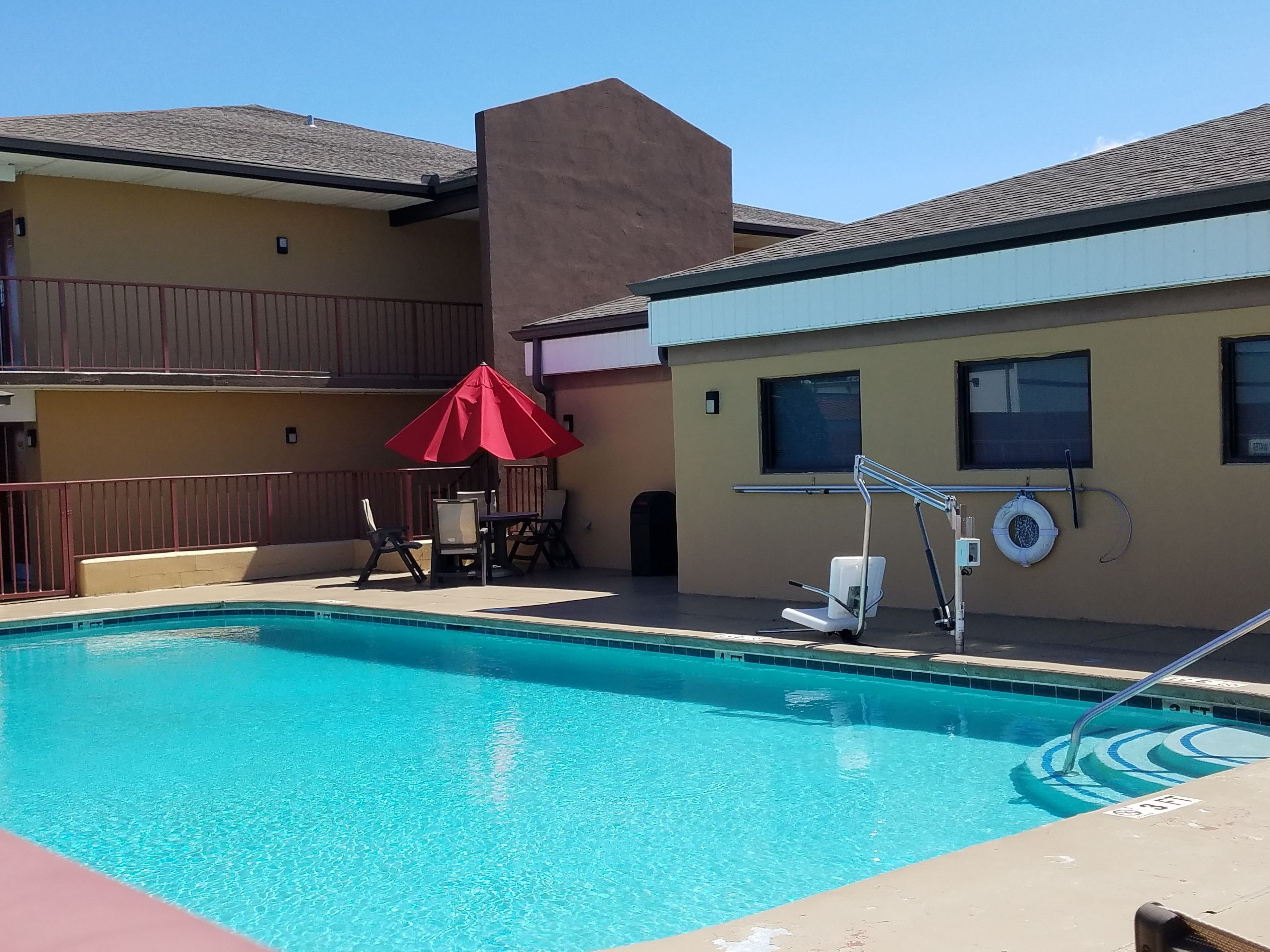 Seasonal outdoor pool