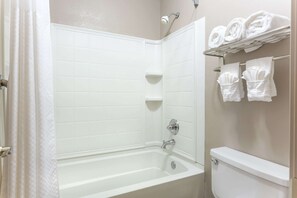 Hair dryer, towels