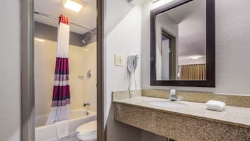 Free toiletries, hair dryer, towels, soap
