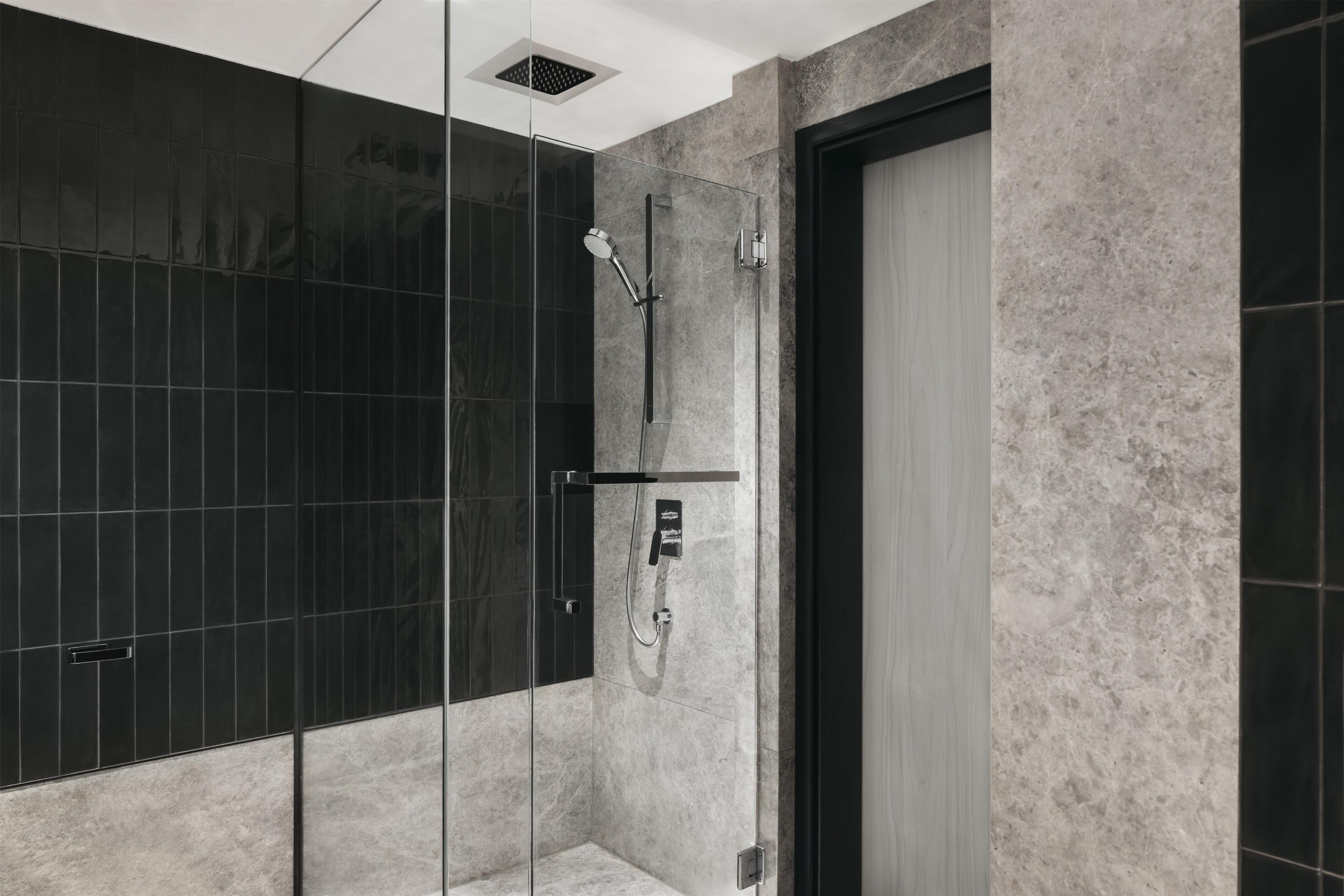 Douche de la salle de bain