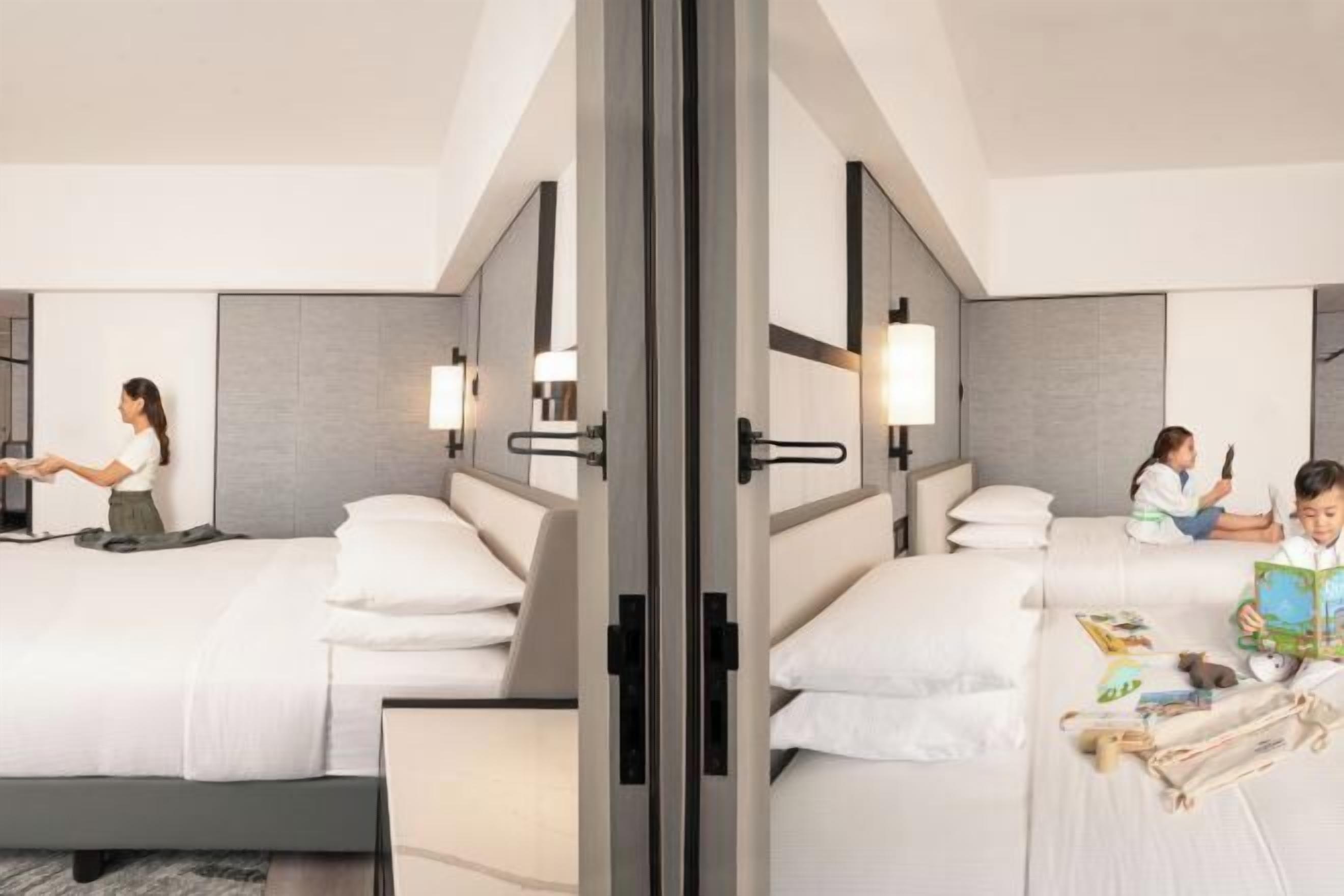 迷你吧、客房內保險箱、書桌、筆電工作空間