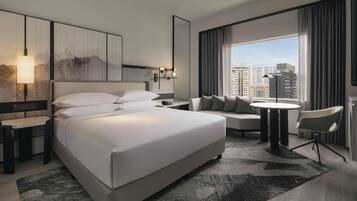 Premium Room, 1 King Bed, City View | View from room