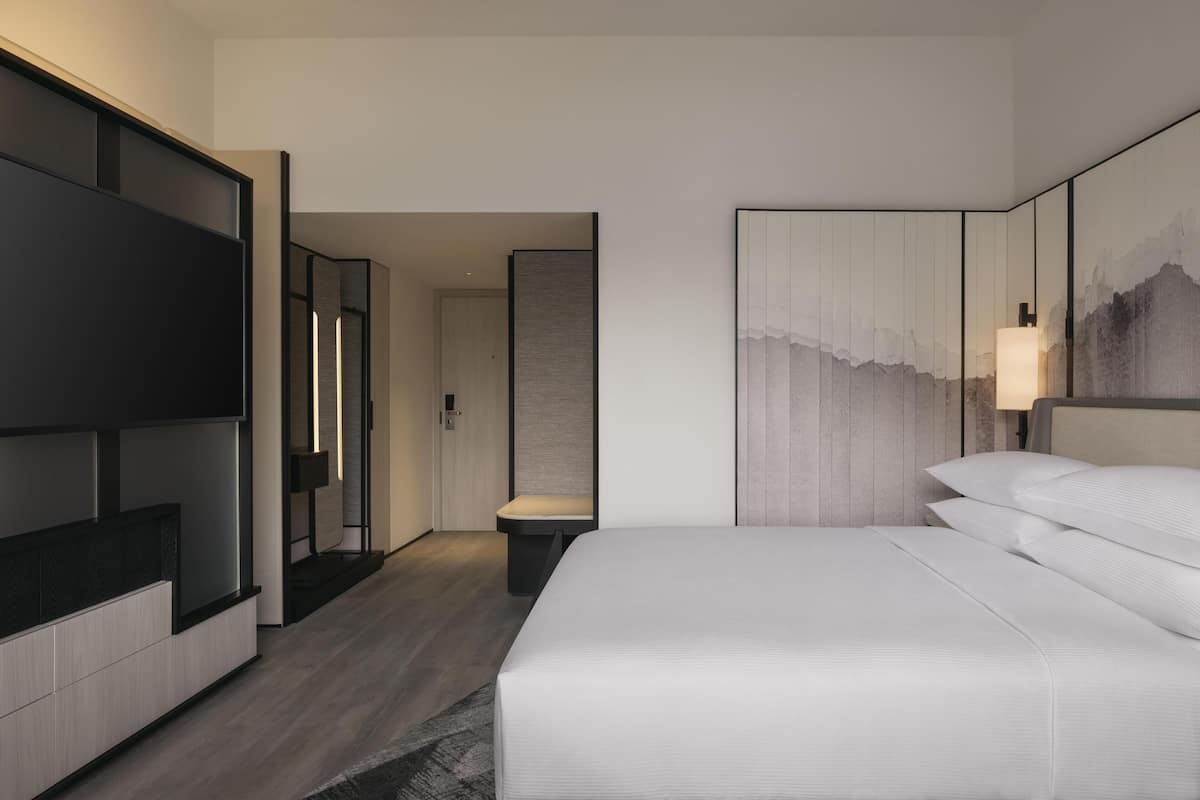 1 chambre, minibar, coffres-forts dans les chambres, bureau