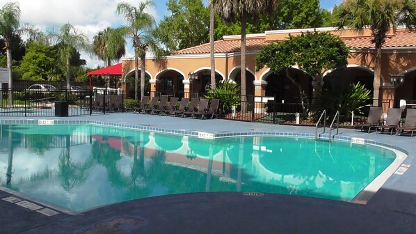 Indoor pool, outdoor pool