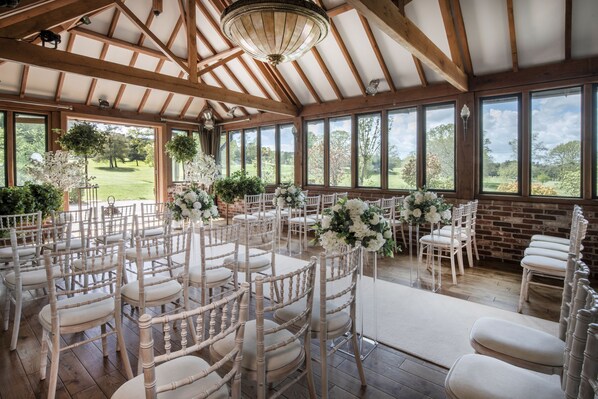 Indoor wedding