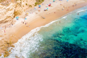 Beach nearby, white sand