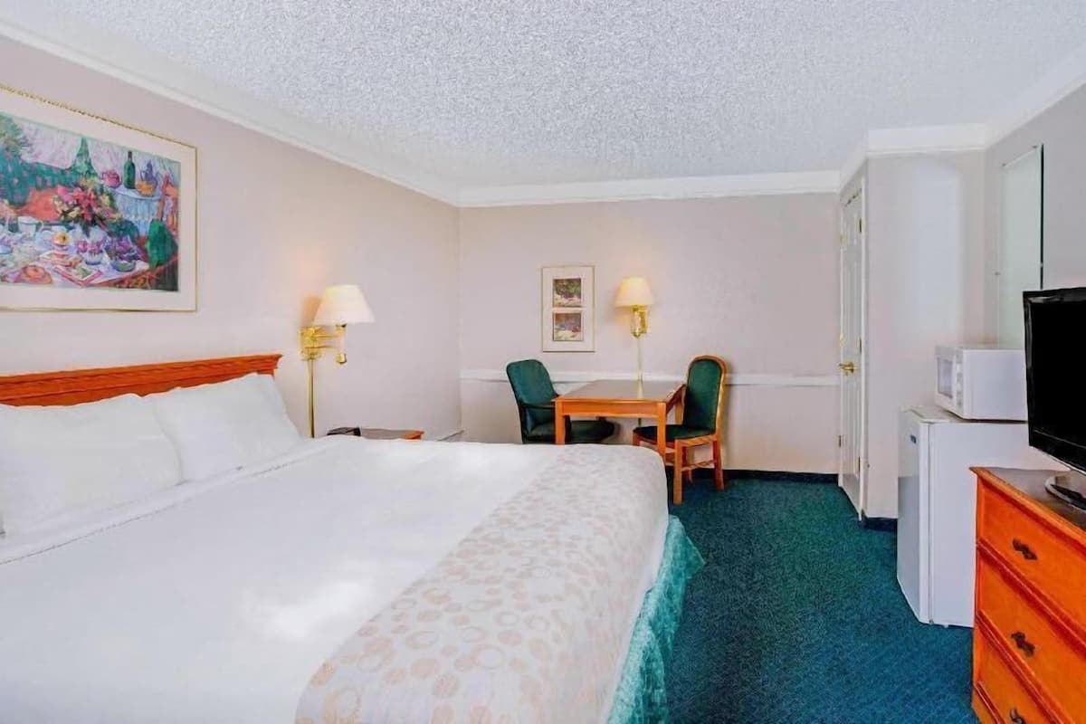 Premium bedding, individually furnished, desk, laptop workspace