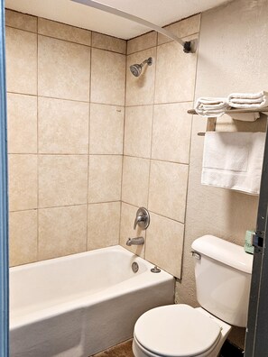 Kostenlose Toilettenartikel, Haartrockner, Handtücher