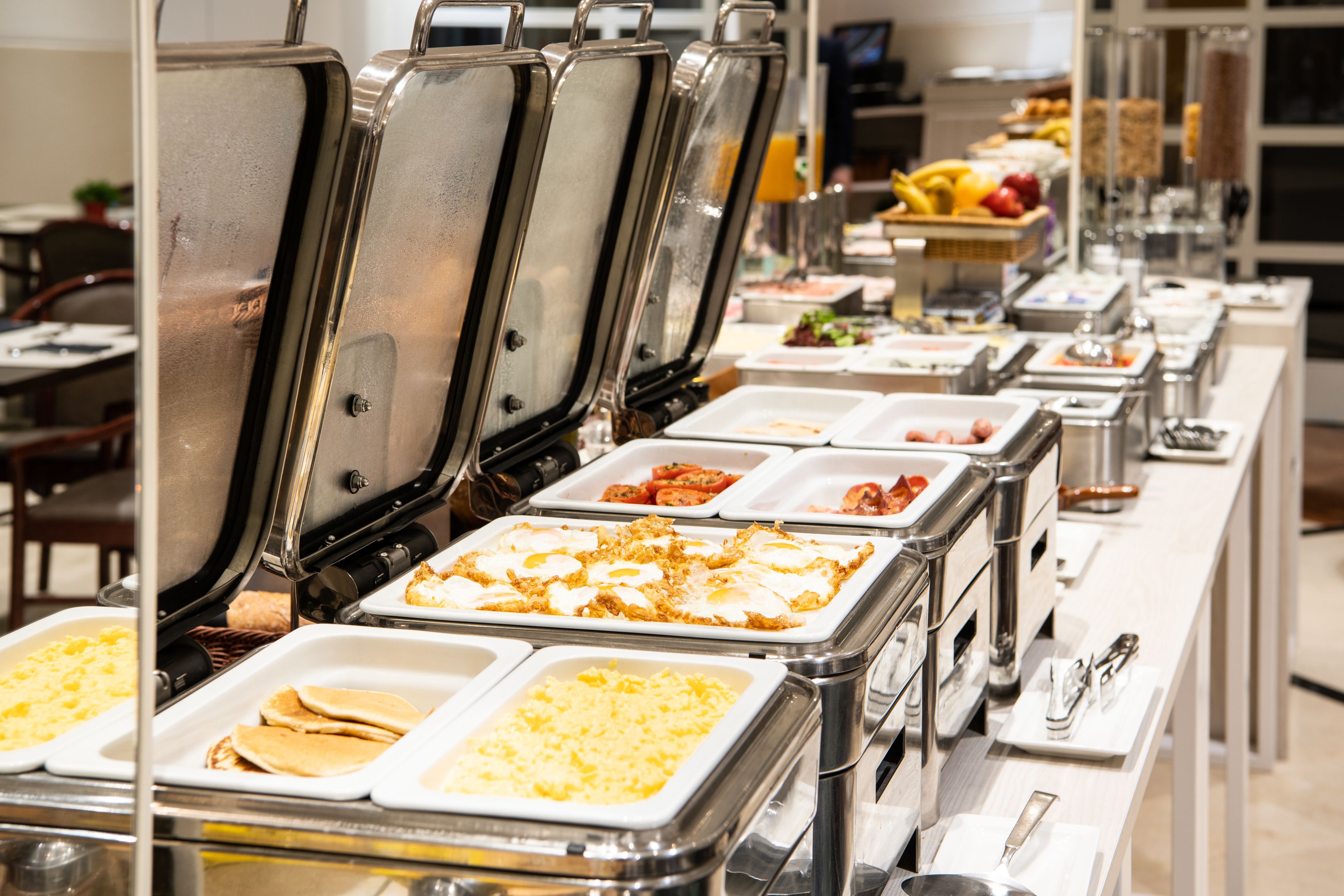 daily buffet breakfast (eur 20 per person)