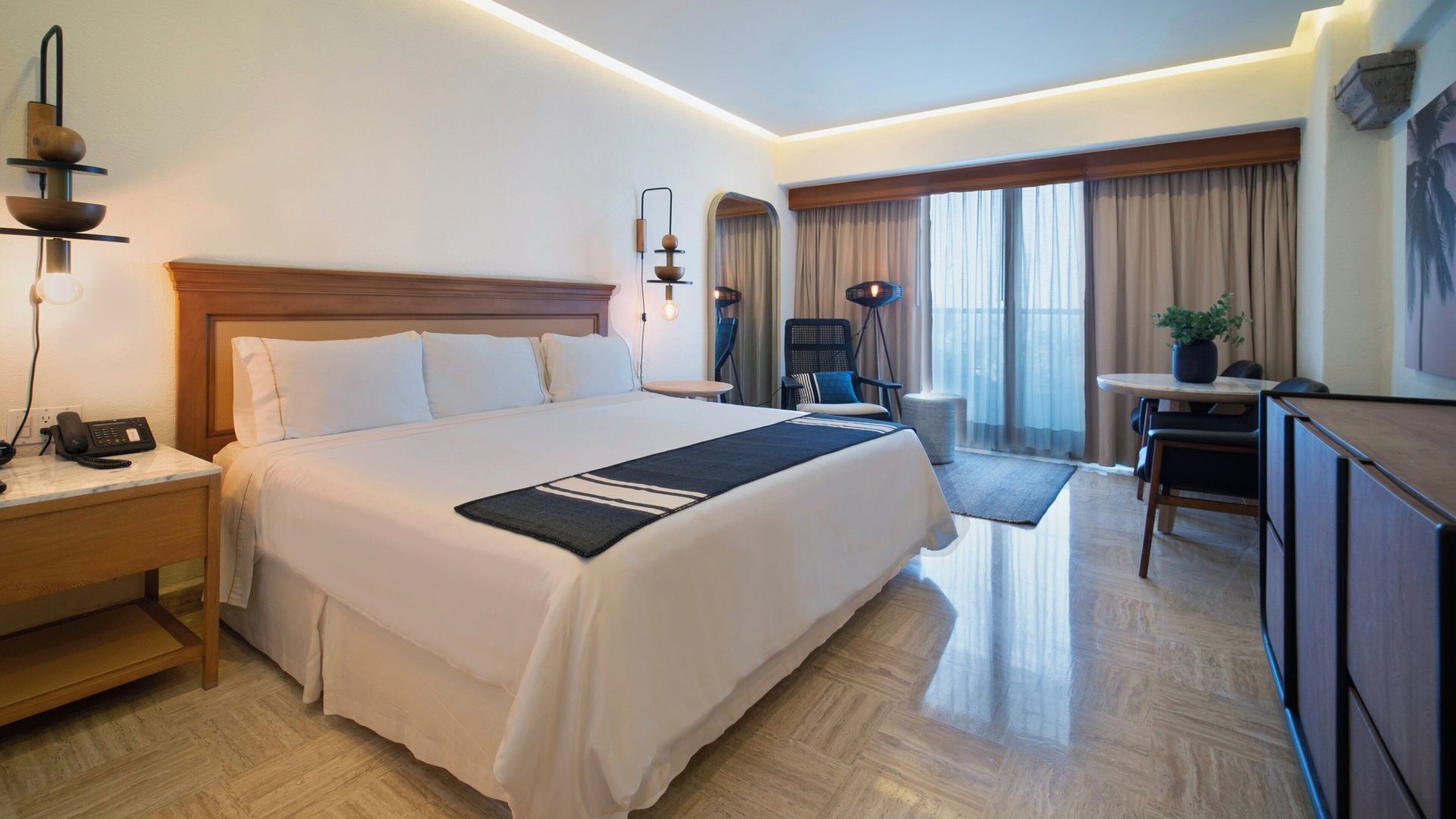 Minibar, in-room safe, desk, blackout drapes