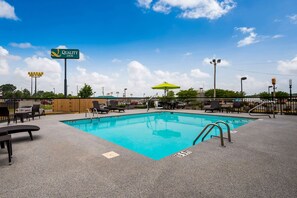 Seasonal outdoor pool