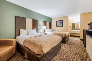 Skrivbord, arbetsyta för laptop, ljudisolering och strykjärn/strykbräda