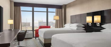 Premium bedding, in-room safe, individually decorated