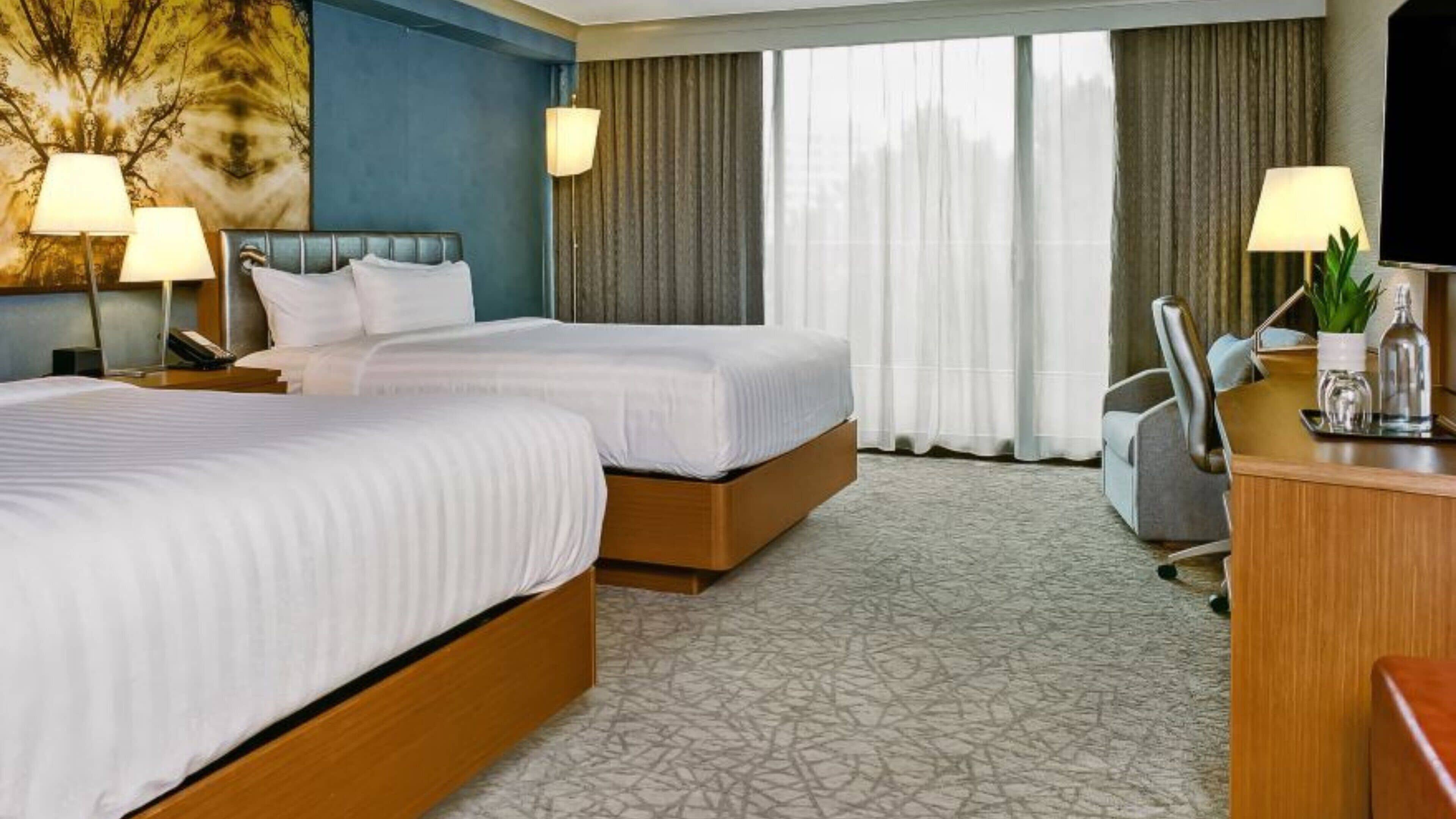 Premium bedding, in-room safe, desk, laptop workspace