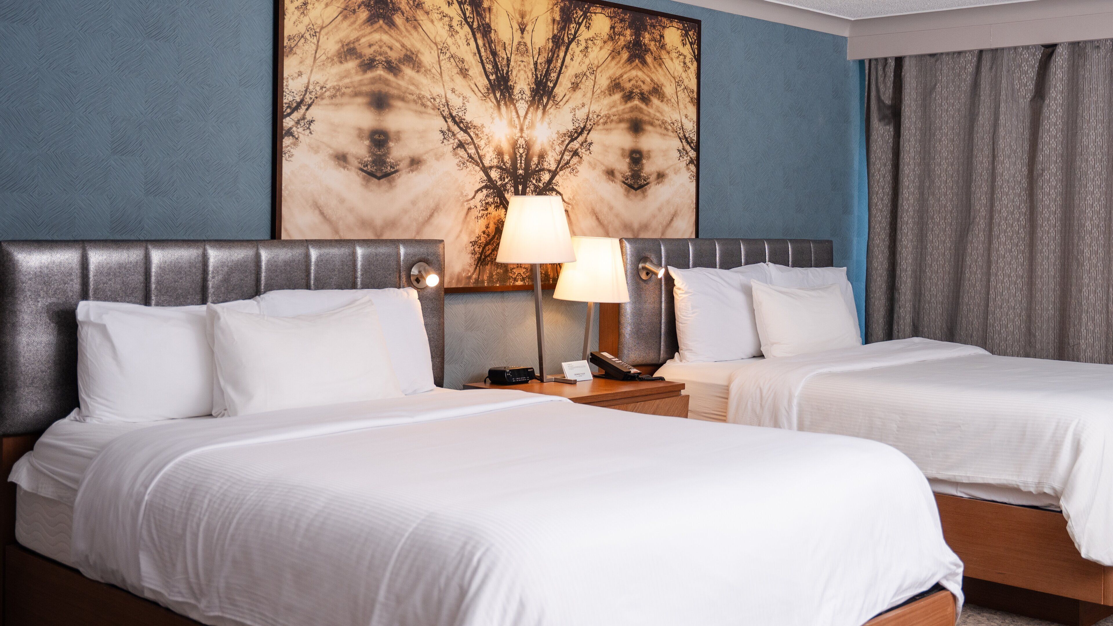 Premium bedding, in-room safe, desk, laptop workspace