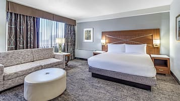 Kamer, 1 kingsize bed, niet-roken, op de hoek | Luxe beddengoed, donzen dekbedden, pillowtop-bedden