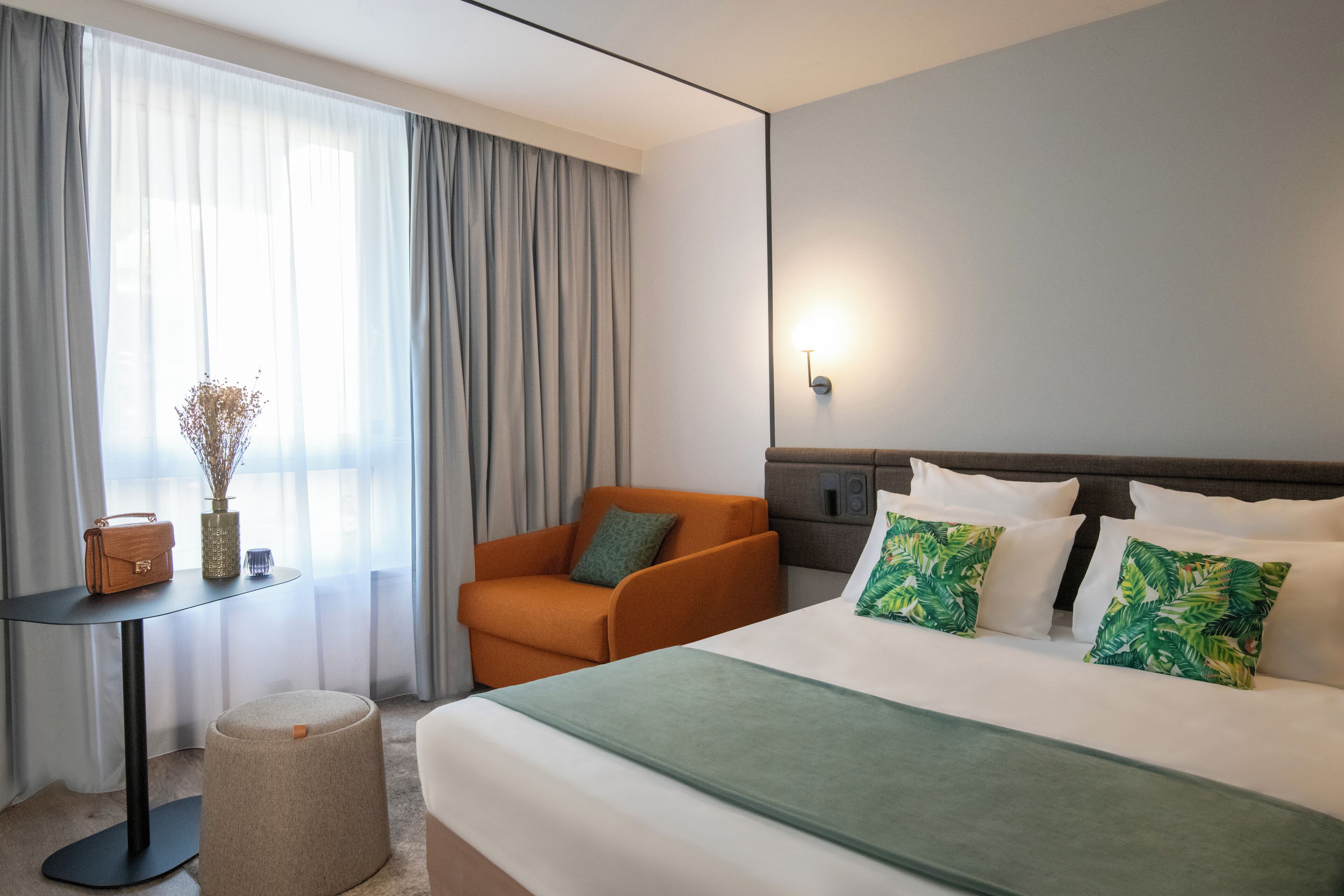 superior room, 1 double bed with sofa bed | premium bedding, memory-foam beds, in-room safe, blackout curtains