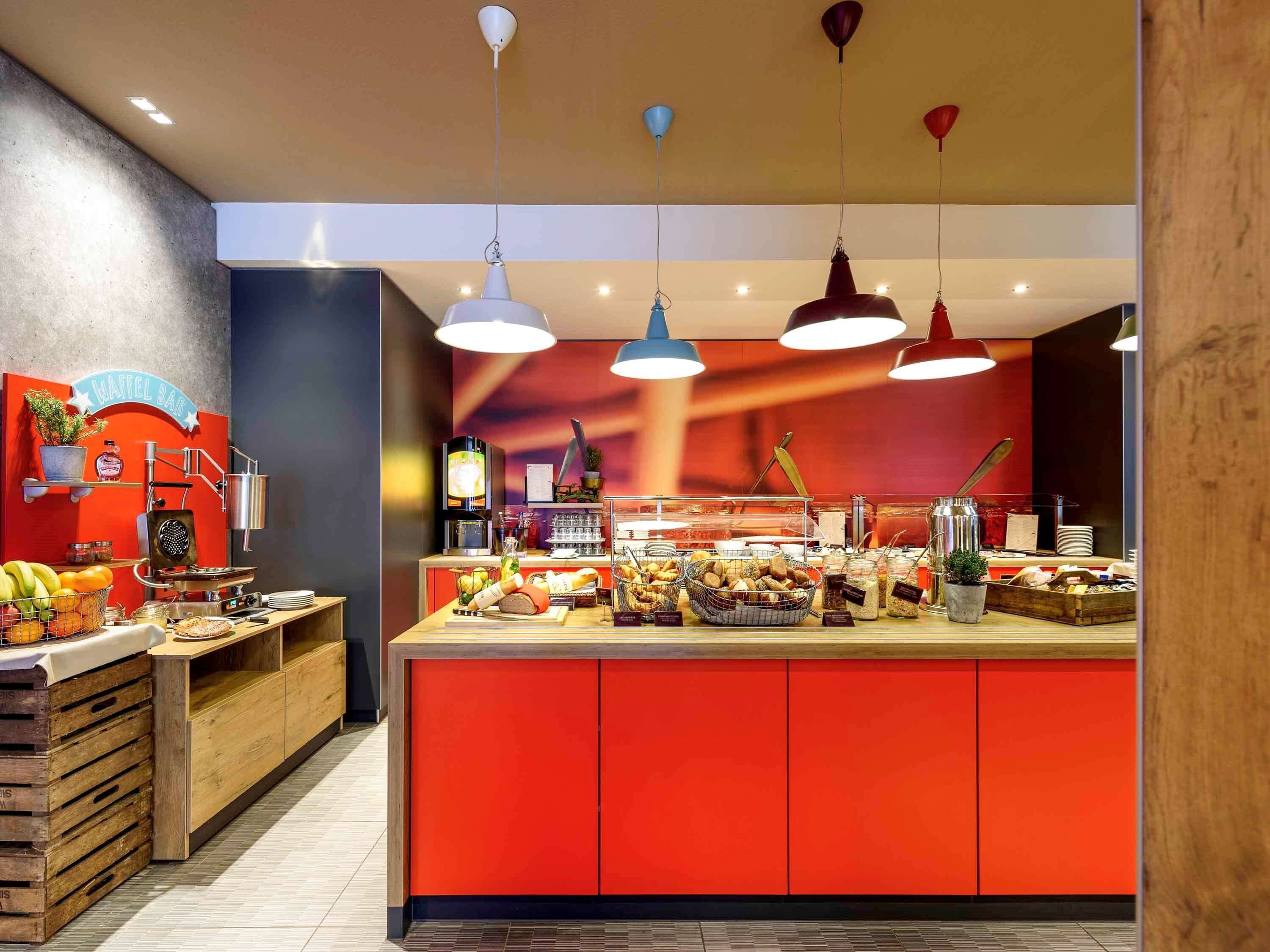 daily buffet breakfast (eur 17 per person)