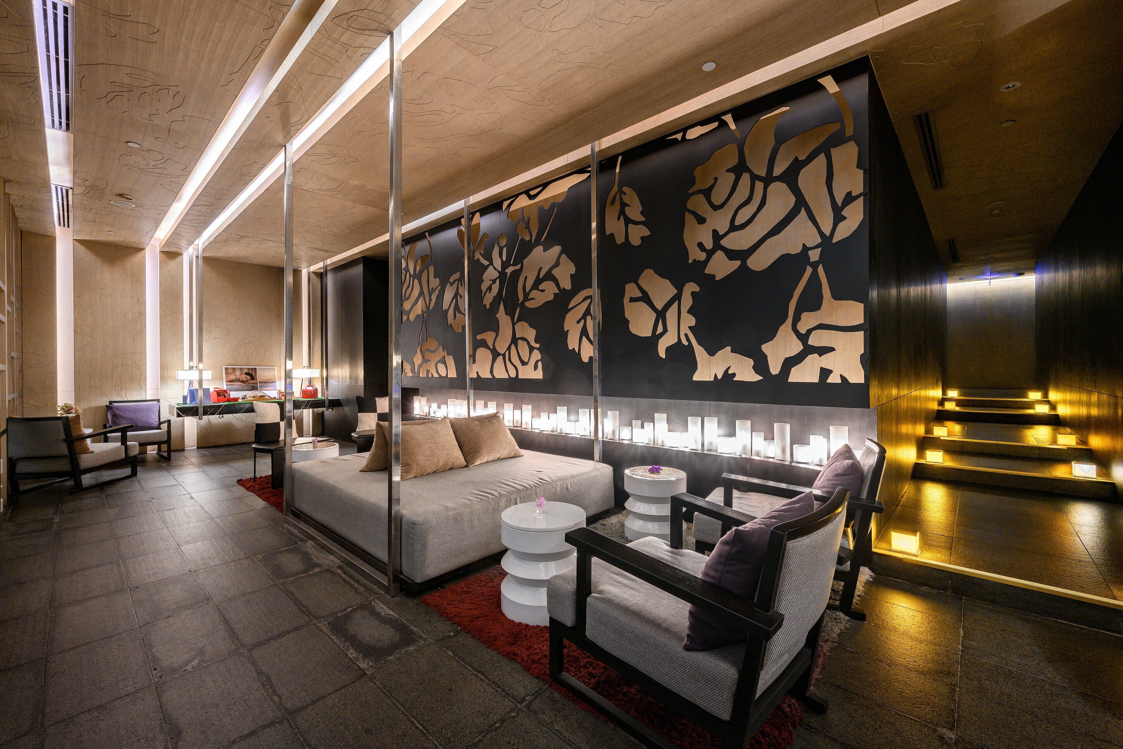 couples treatment room(s), steam room, body treatments, aromatherapy