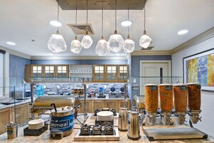 Free daily on-the-go breakfast