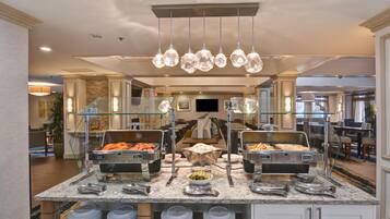 Free daily on-the-go breakfast