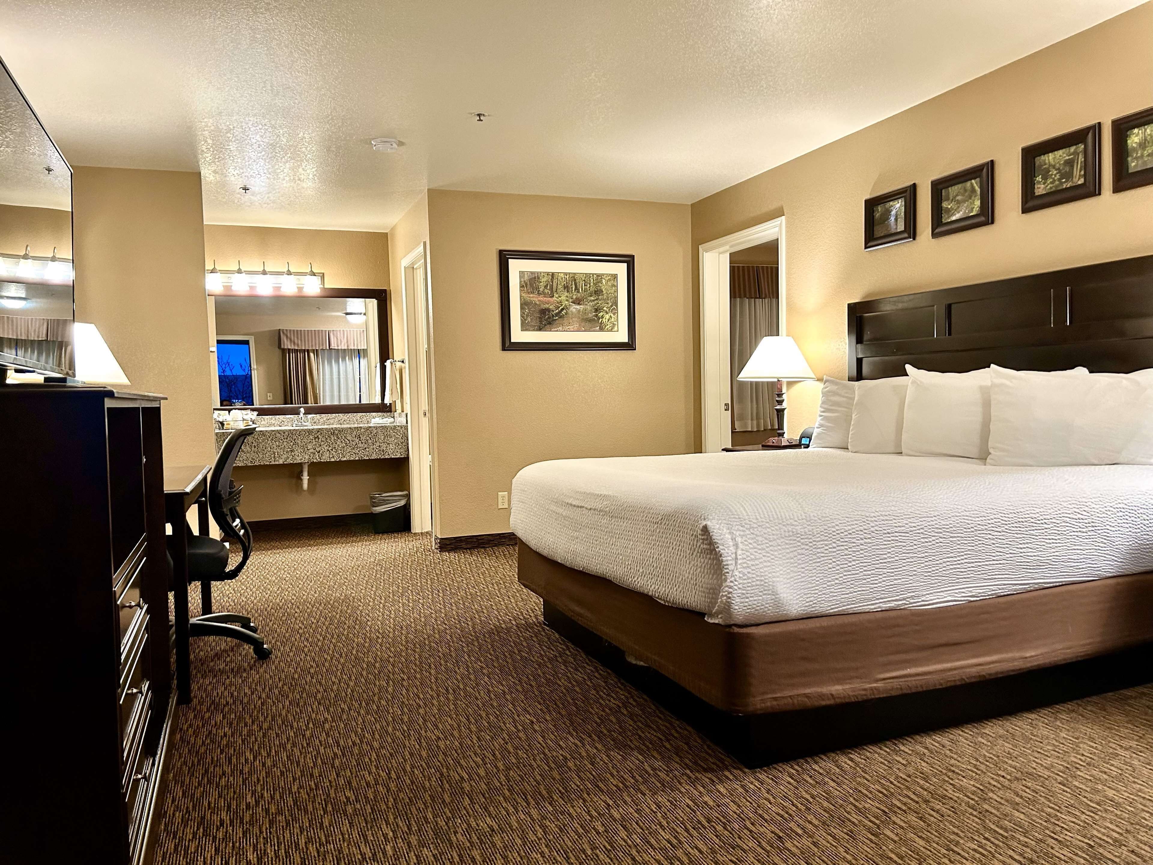 suite, multiple beds, non smoking, refrigerator & microwave | premium bedding, desk, laptop workspace, blackout curtains