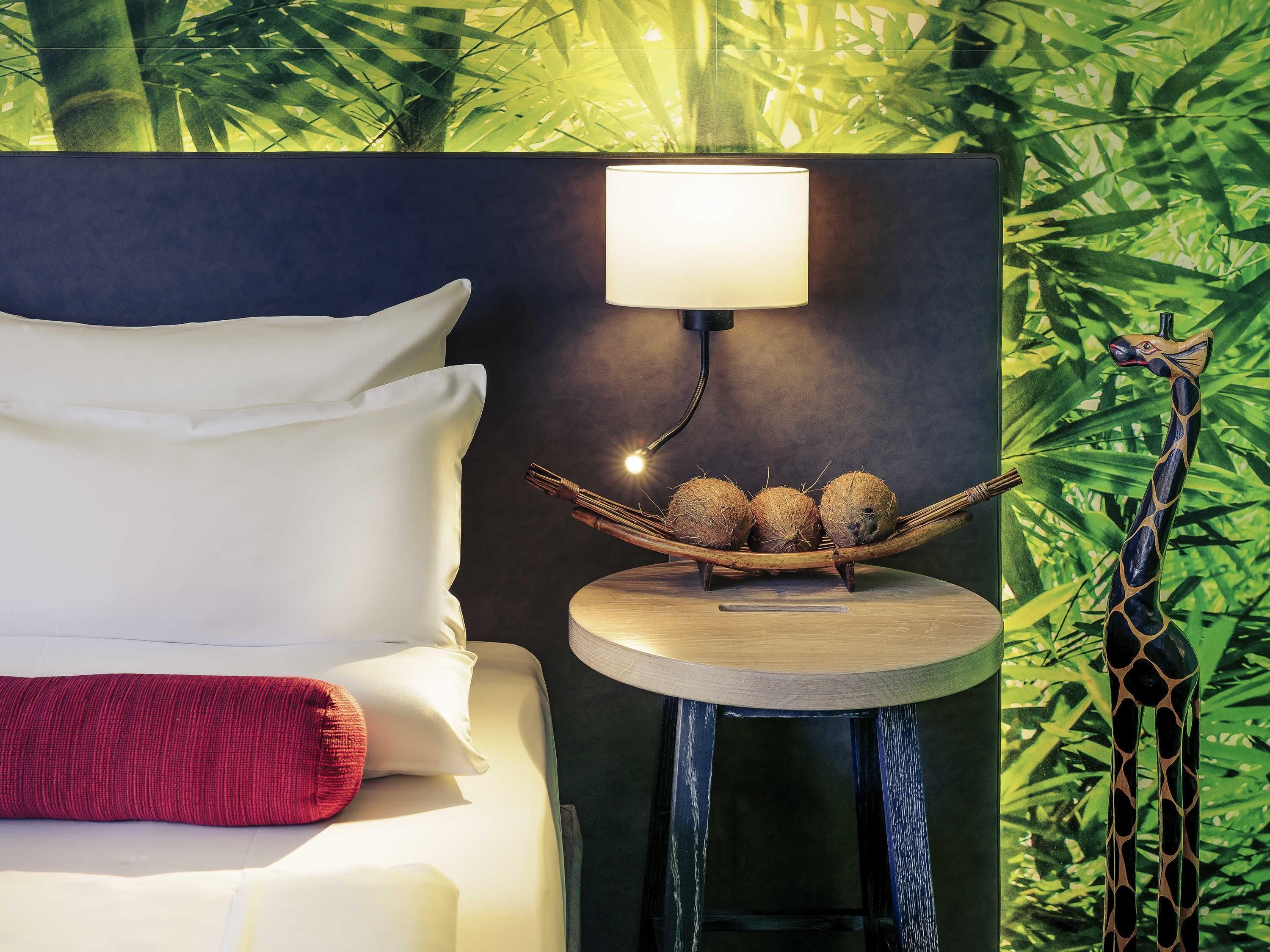 Hypo-allergenic bedding available, minibar (free items), in-room safe