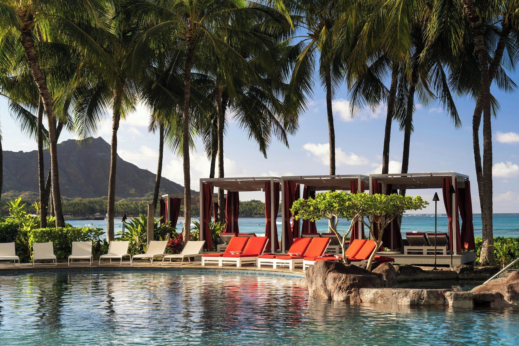 2 outdoor pools, cabanas (surcharge), pool umbrellas