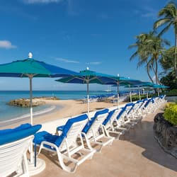 On the beach, white sand, snorkeling, water skiing