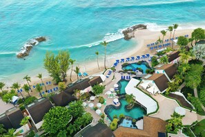 Uitzicht vanuit accommodatie