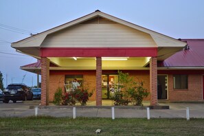 Front of property – evening/night