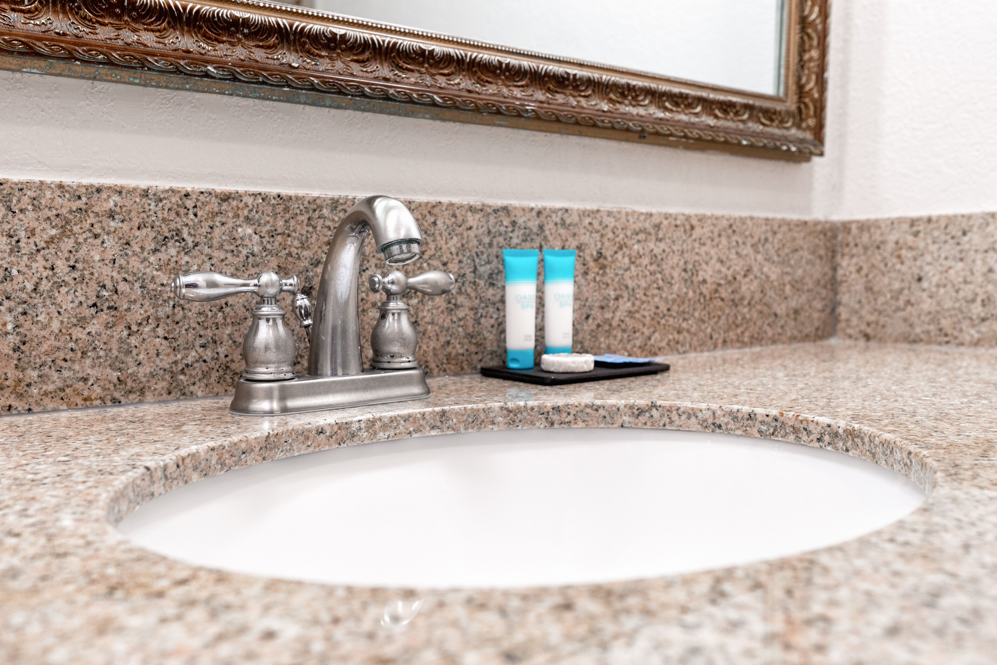 standard room, 2 queen beds | bathroom | combined shower/bathtub, free toiletries, hair dryer, towels