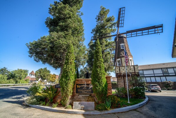 Fachada de la propiedad