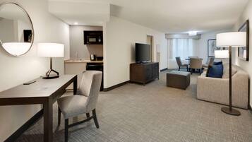 1 bedroom, pillowtop beds, in-room safe, desk