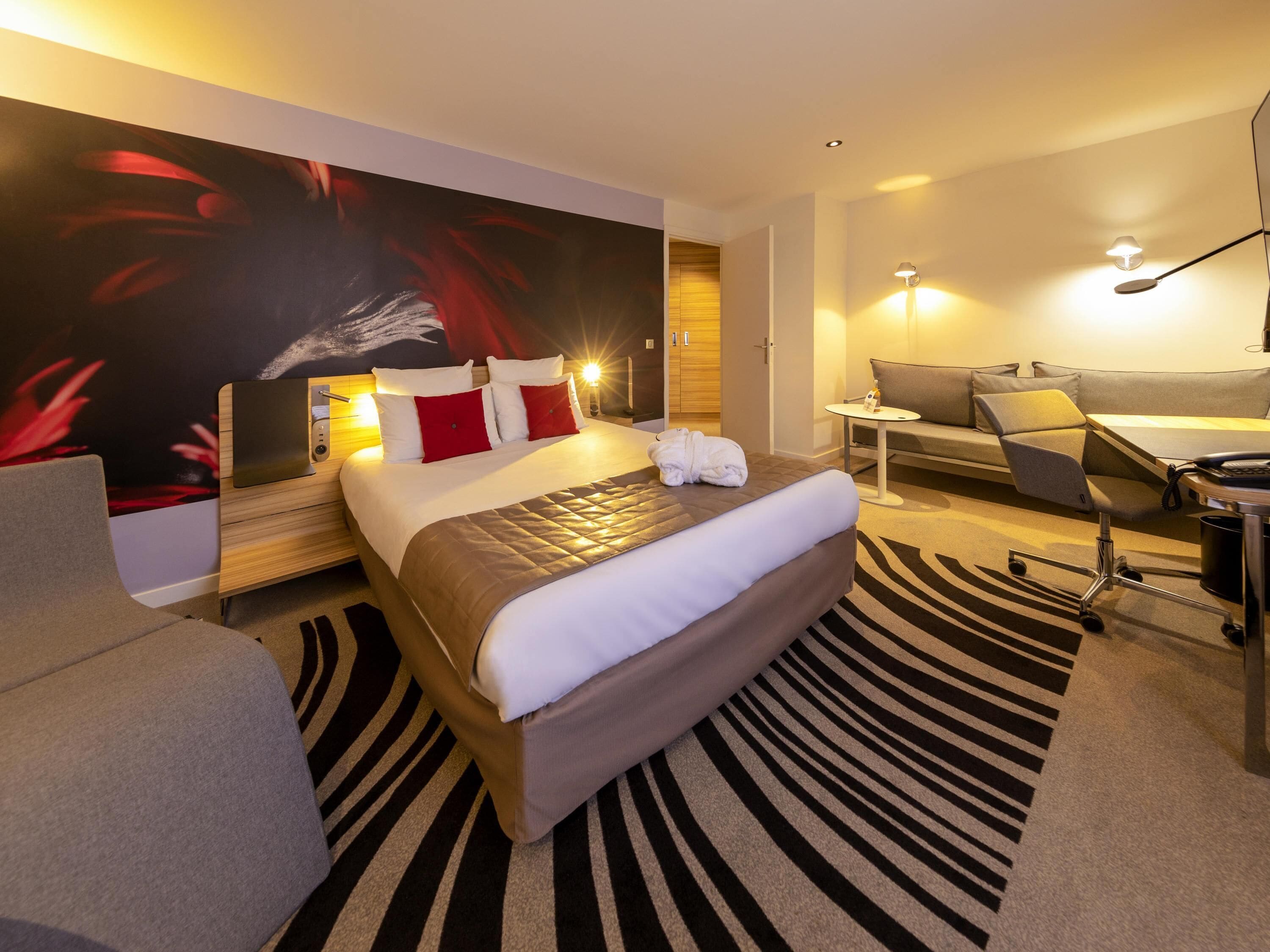 Superior-Zimmer, 1 Doppelbett | Allergikerbettwaren, Daunenbettdecken, Betten mit Memory-Foam-Matratzen