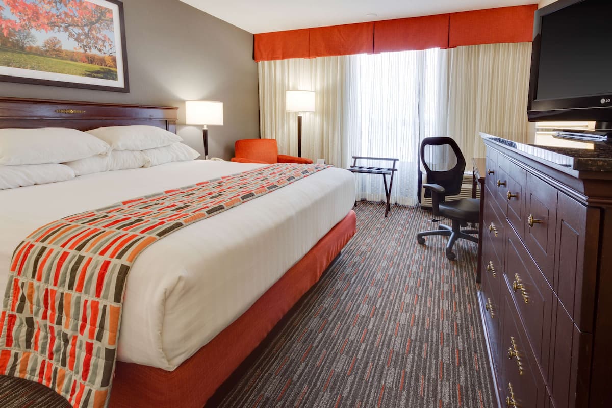 desk, blackout curtains, iron/ironing board, free cots/infant beds