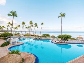 6 outdoor pools, cabanas (surcharge), pool umbrellas