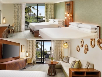 Premium bedding, in-room safe, desk, blackout drapes at Hyatt Regency Maui Resort & Spa