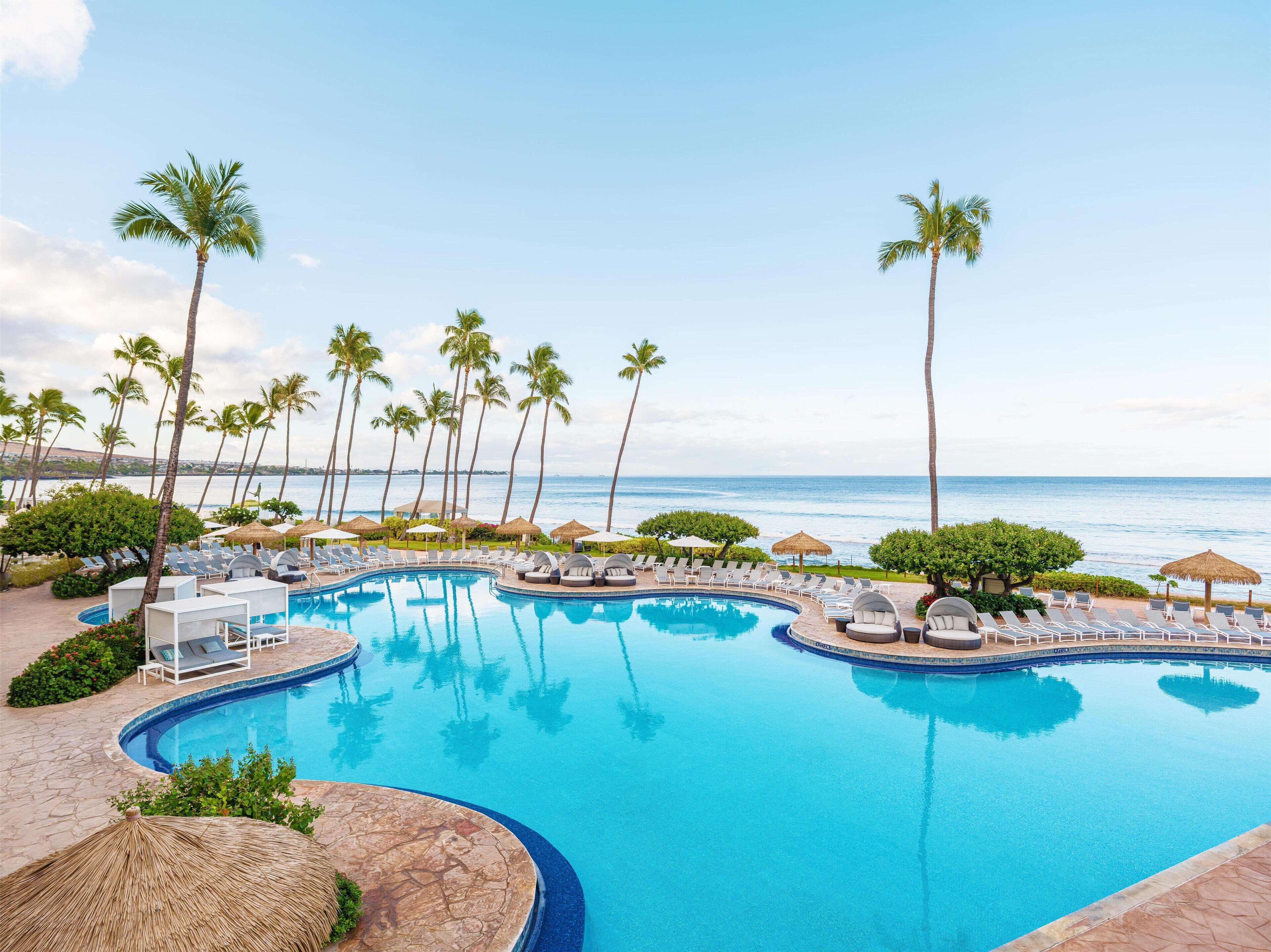 6 outdoor pools, cabanas (surcharge), pool umbrellas