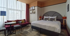 Deluxe Double Room | Premium bedding, in-room safe, blackout drapes, iron/ironing board