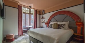 Superior Double Room, 1 Queen Bed | Premium bedding, in-room safe, blackout drapes, iron/ironing board